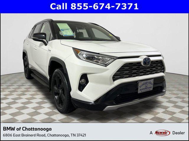 used 2019 Toyota RAV4 Hybrid car, priced at $28,499