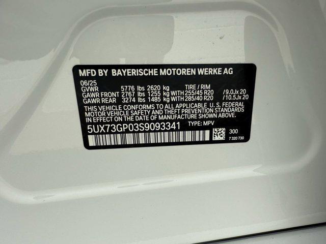 new 2025 BMW X3 car, priced at $71,075
