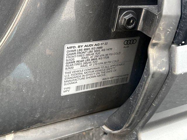used 2022 Audi Q7 car, priced at $36,498