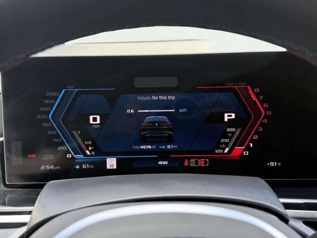used 2025 BMW X6 M car, priced at $125,888