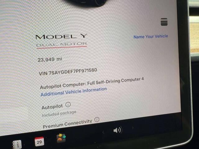 used 2023 Tesla Model Y car, priced at $35,777