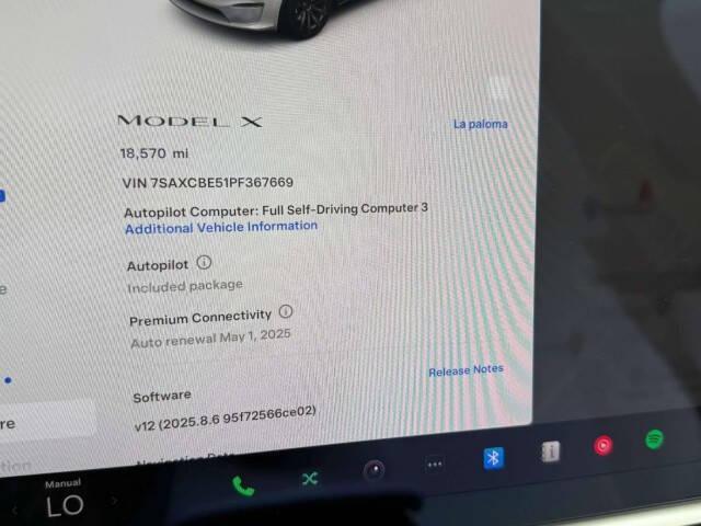 used 2023 Tesla Model X car, priced at $62,888