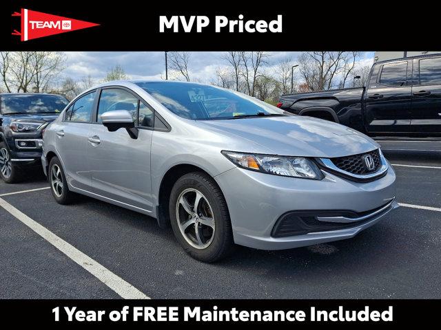 used 2015 Honda Civic car, priced at $13,991