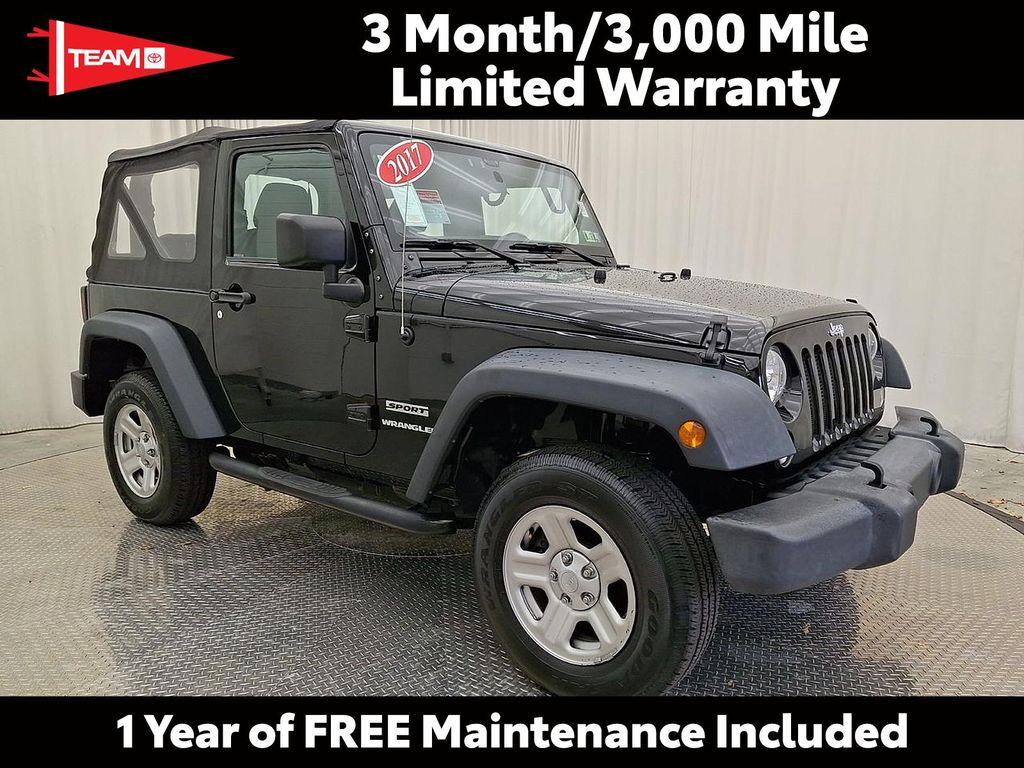 used 2017 Jeep Wrangler car, priced at $16,993