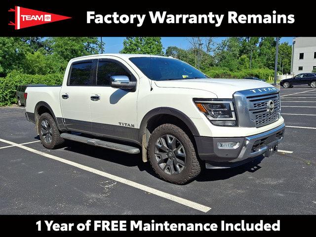 used 2021 Nissan Titan car, priced at $39,991