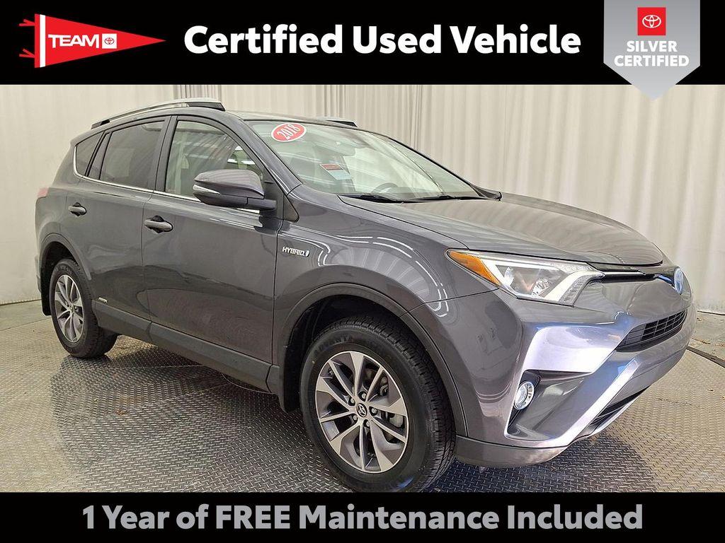 used 2018 Toyota RAV4 Hybrid car, priced at $23,492