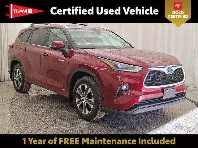 used 2021 Toyota Highlander Hybrid car, priced at $35,991