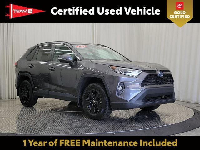 used 2021 Toyota RAV4 Hybrid car, priced at $31,991