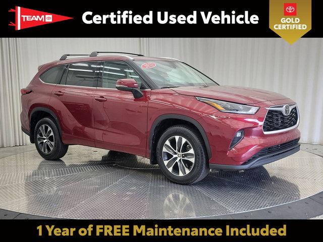 used 2021 Toyota Highlander car, priced at $36,991