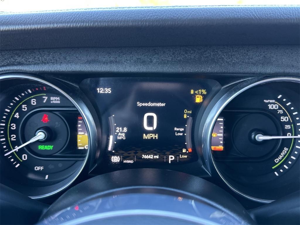 used 2021 Jeep Wrangler Unlimited 4xe car, priced at $25,000