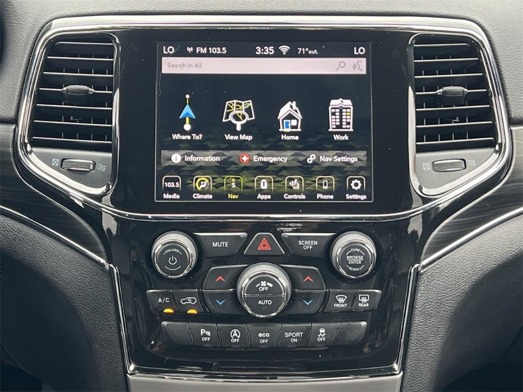 used 2020 Jeep Grand Cherokee car, priced at $20,357