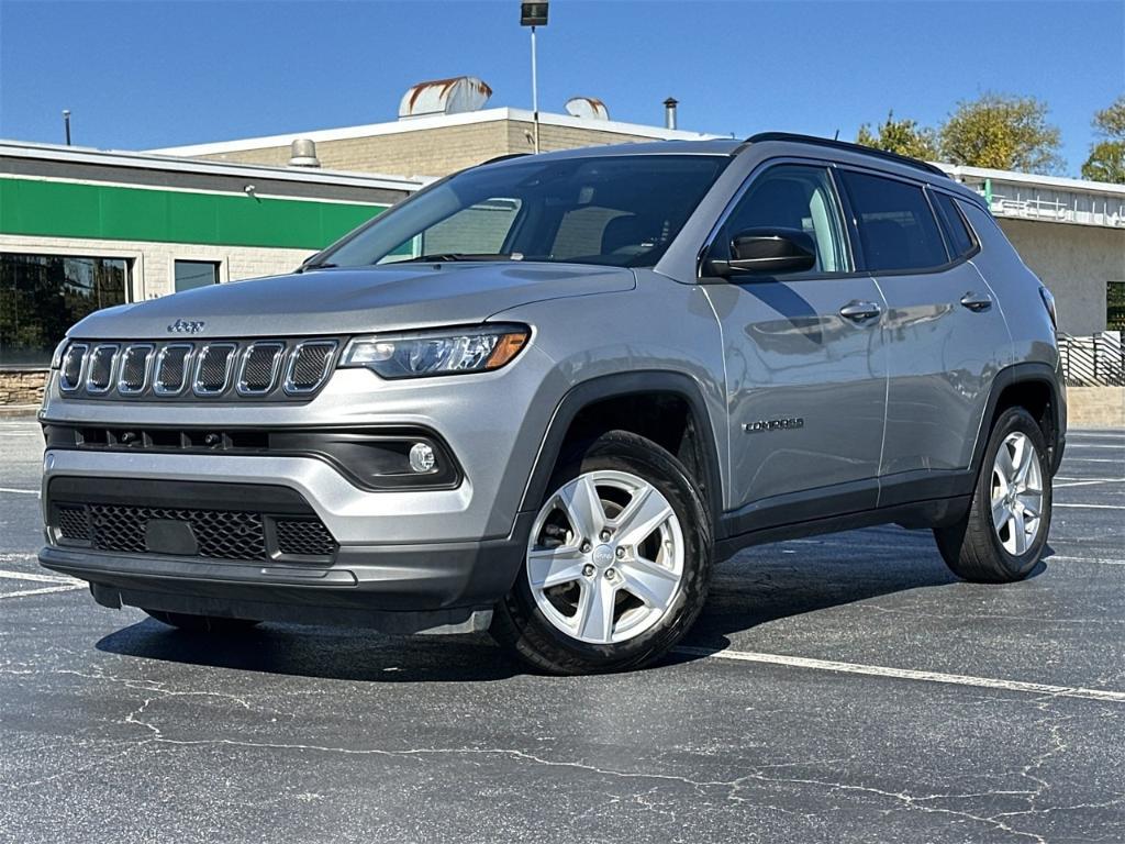 used 2022 Jeep Compass car, priced at $17,445