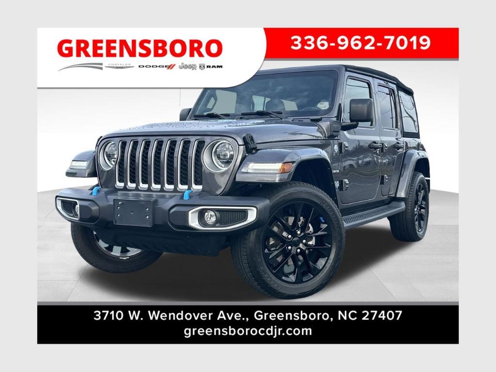 used 2023 Jeep Wrangler 4xe car, priced at $30,000
