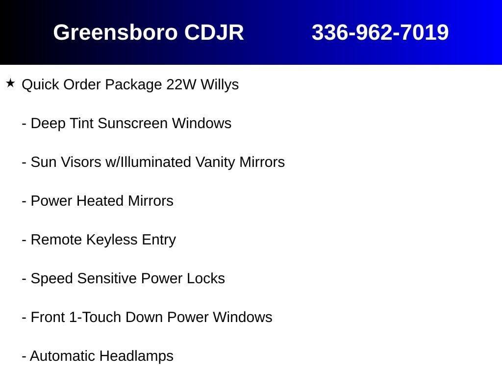 used 2021 Jeep Wrangler Unlimited car, priced at $30,000