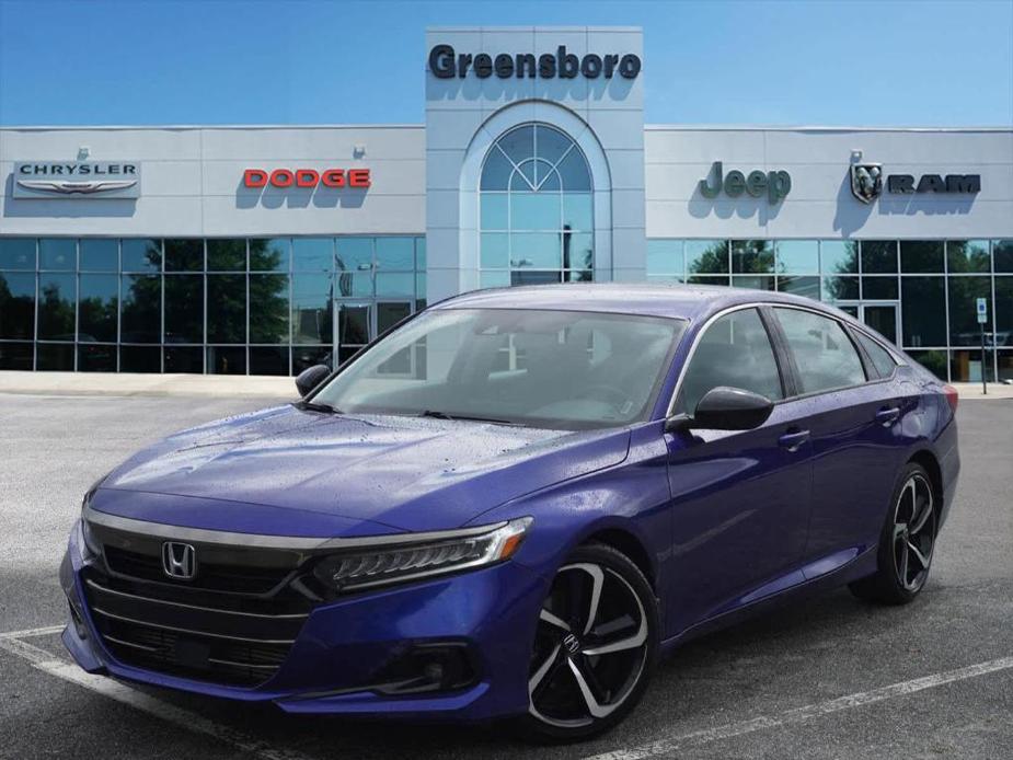 used 2021 Honda Accord car, priced at $24,300