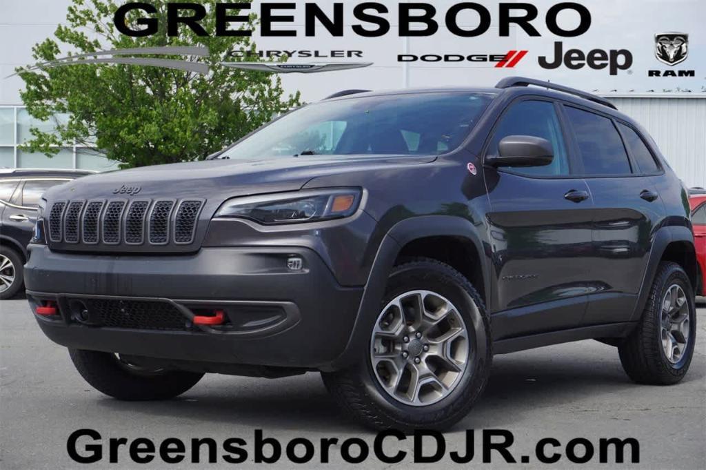 used 2021 Jeep Cherokee car, priced at $24,528