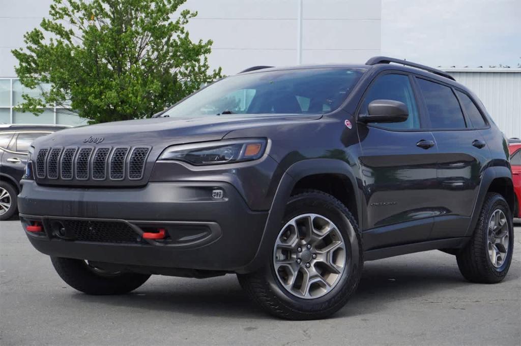 used 2021 Jeep Cherokee car, priced at $24,219