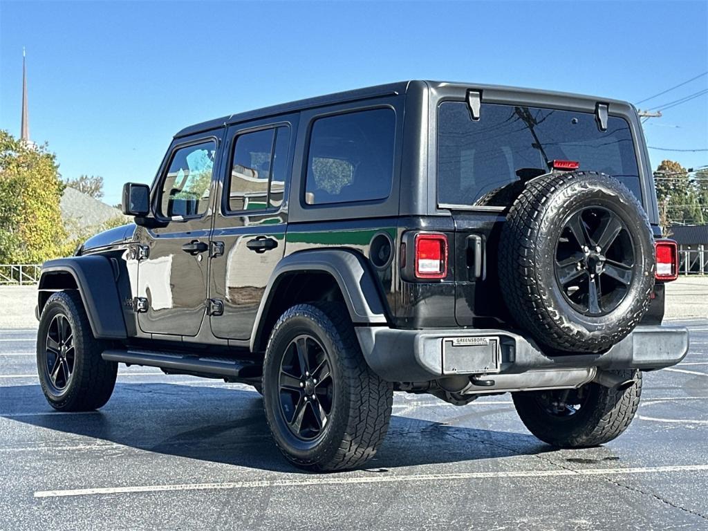 used 2021 Jeep Wrangler Unlimited car, priced at $27,015