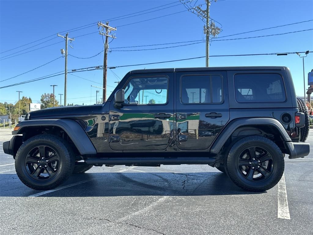 used 2021 Jeep Wrangler Unlimited car, priced at $27,015