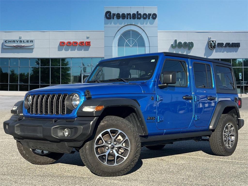 used 2024 Jeep Wrangler car, priced at $33,979