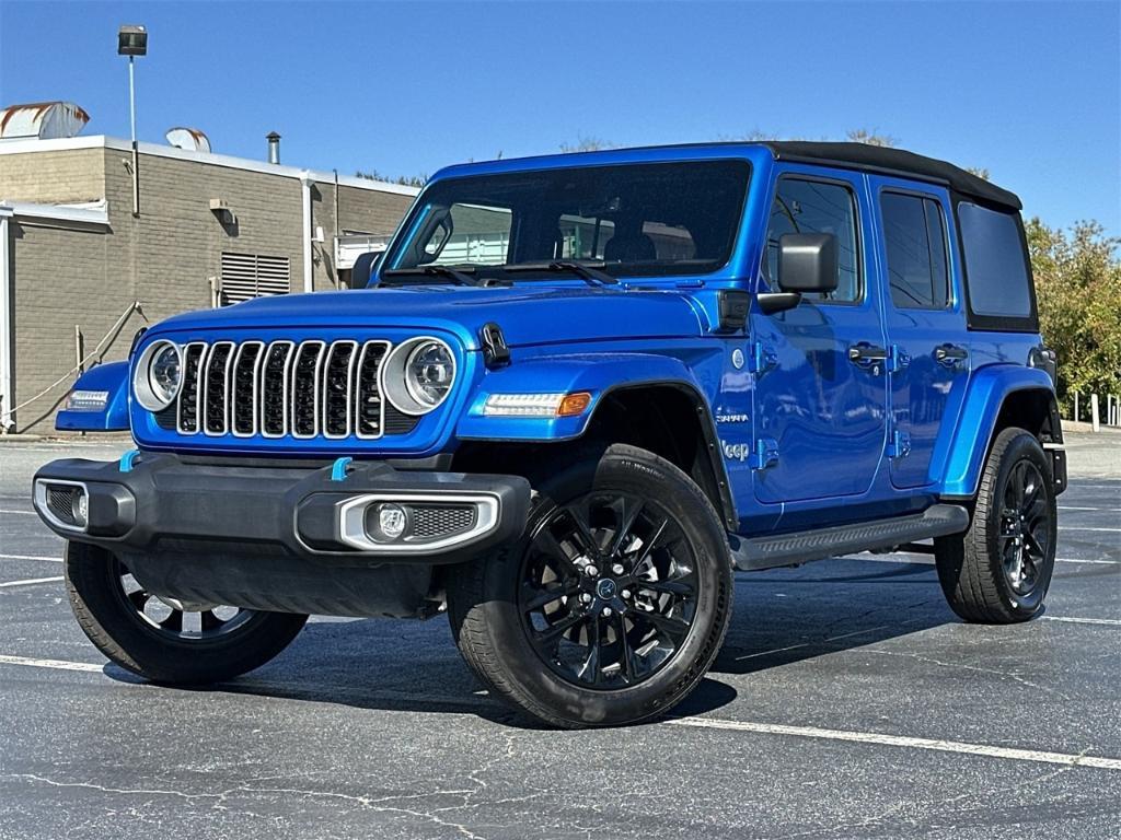 used 2024 Jeep Wrangler 4xe car, priced at $38,505
