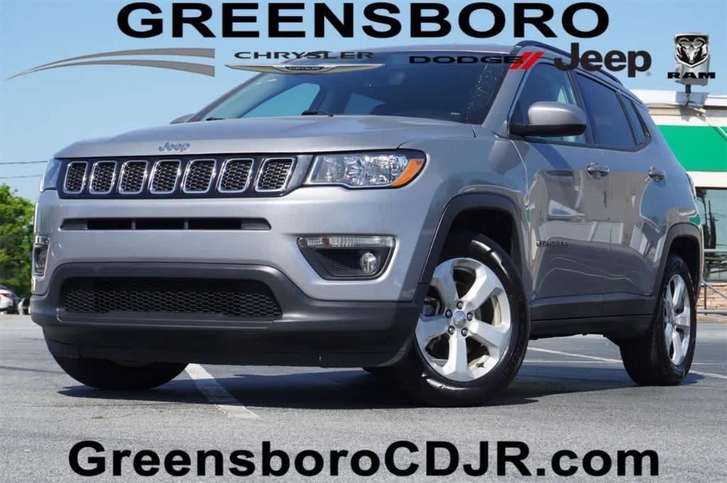 used 2021 Jeep Compass car, priced at $18,361