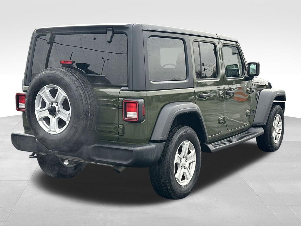 used 2021 Jeep Wrangler Unlimited car, priced at $28,500