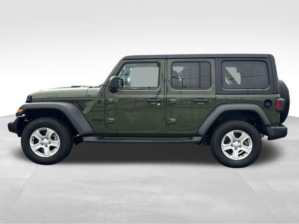 used 2021 Jeep Wrangler Unlimited car, priced at $28,500