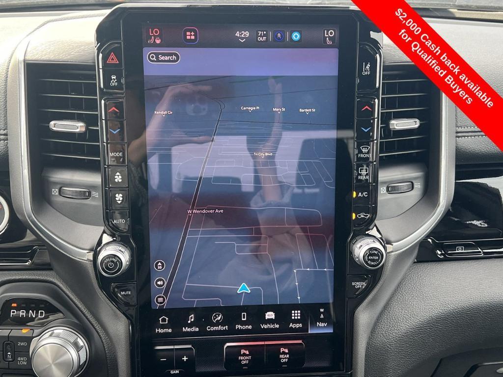 new 2025 Ram 1500 car, priced at $66,006