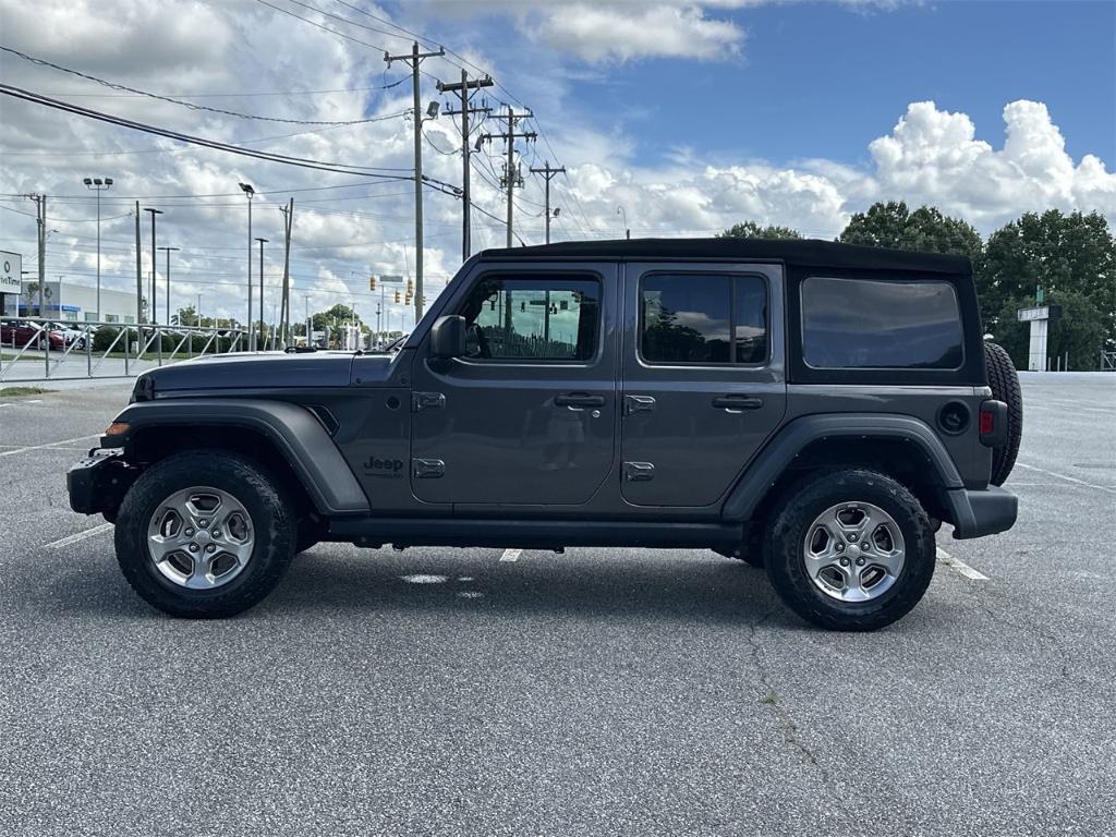used 2021 Jeep Wrangler Unlimited car, priced at $29,000