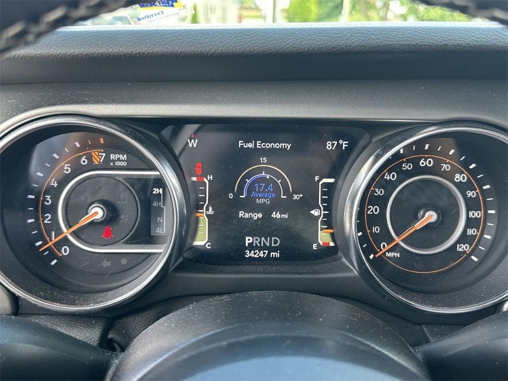 used 2021 Jeep Wrangler Unlimited car, priced at $29,000