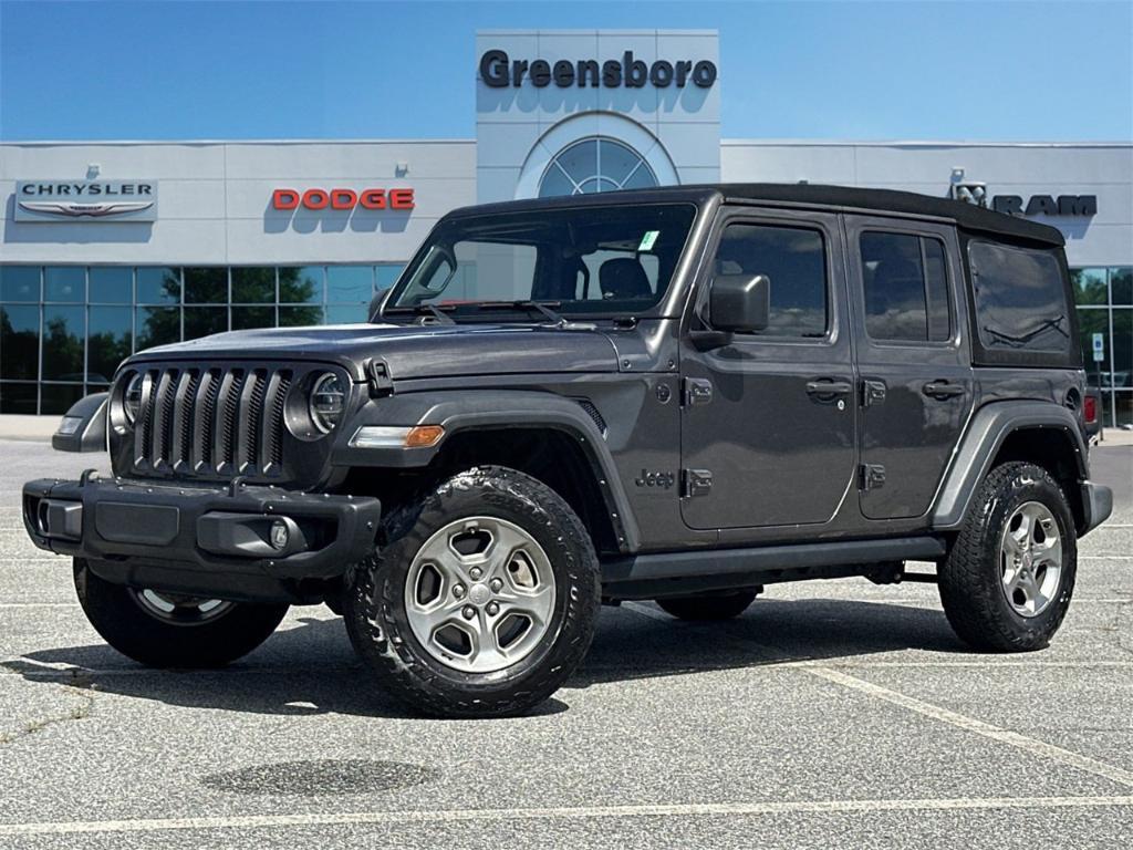 used 2021 Jeep Wrangler Unlimited car, priced at $29,000