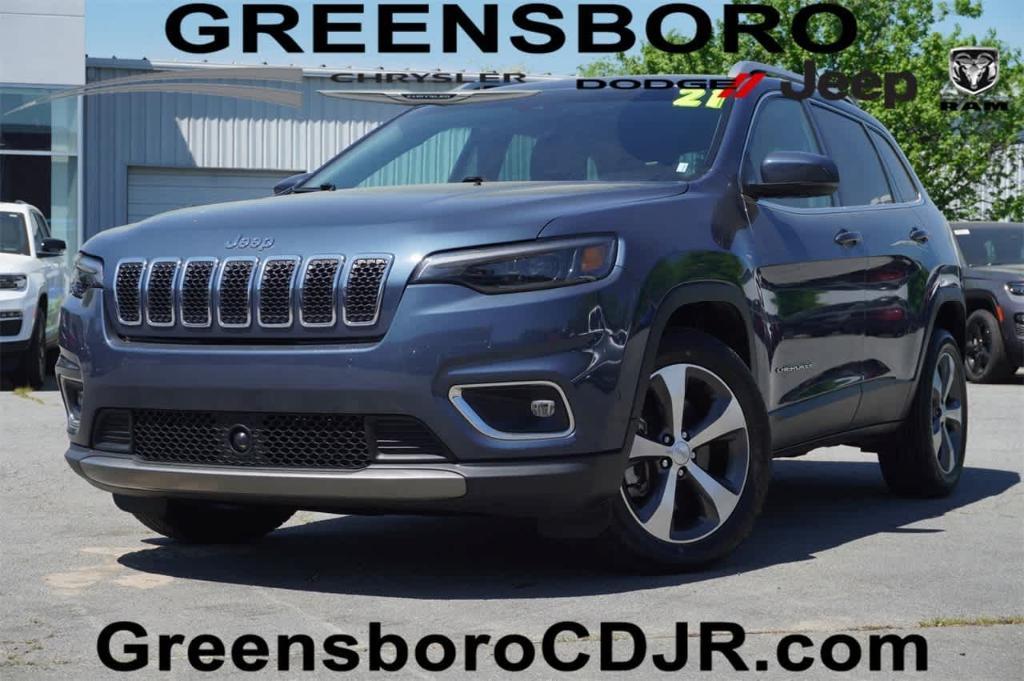 used 2021 Jeep Cherokee car, priced at $23,128
