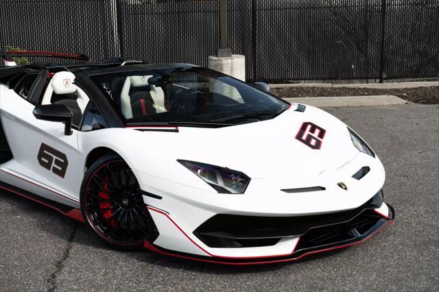 used 2021 Lamborghini Aventador SVJ car, priced at $1,249,999