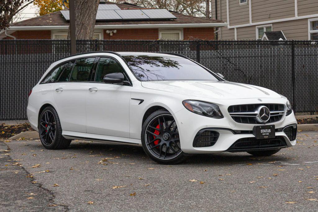 used 2020 Mercedes-Benz AMG E 63 car, priced at $112,999