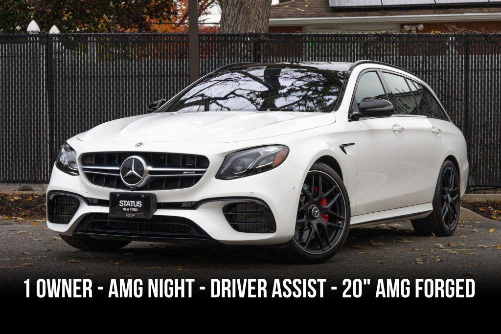 used 2020 Mercedes-Benz AMG E 63 car, priced at $112,999