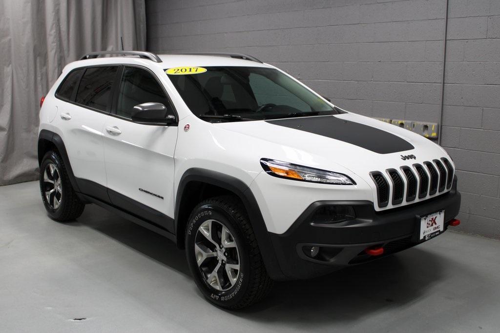 used 2017 Jeep Cherokee car, priced at $19,980
