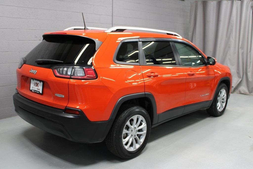 used 2021 Jeep Cherokee car, priced at $21,980