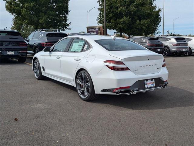 new 2025 Genesis G70 car, priced at $54,875