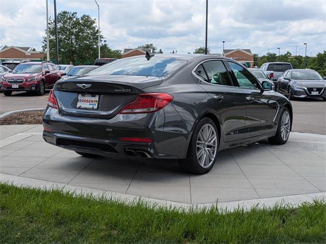 used 2020 Genesis G70 car, priced at $20,999