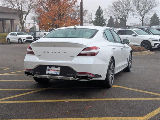 new 2026 Genesis G70 car, priced at $51,985
