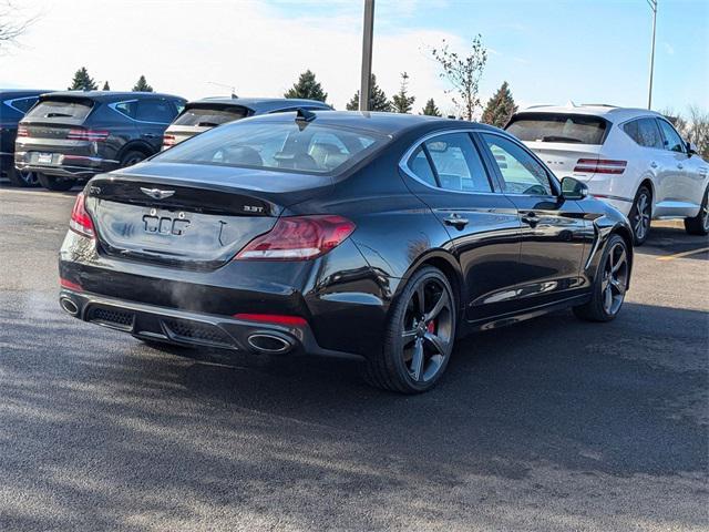 used 2021 Genesis G70 car, priced at $28,489