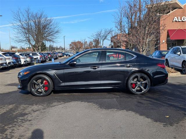 used 2021 Genesis G70 car, priced at $28,489