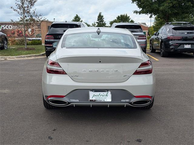 new 2025 Genesis G70 car, priced at $45,640