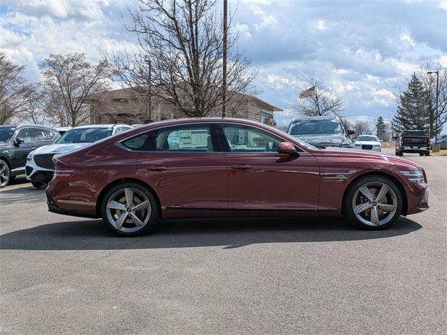 new 2025 Genesis G80 car, priced at $70,820