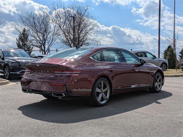 new 2025 Genesis G80 car, priced at $70,820