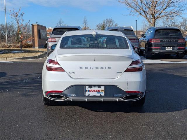 used 2025 Genesis G70 car, priced at $41,999