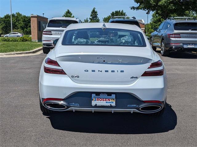 new 2025 Genesis G70 car, priced at $46,445