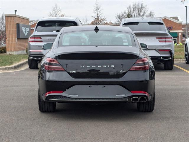 used 2023 Genesis G70 car, priced at $33,999