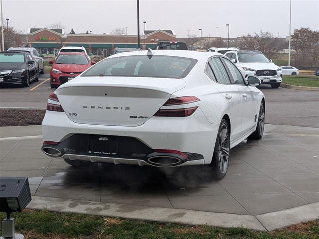 used 2025 Genesis G70 car, priced at $46,399